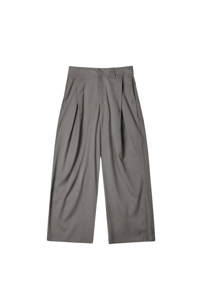 pleat pants