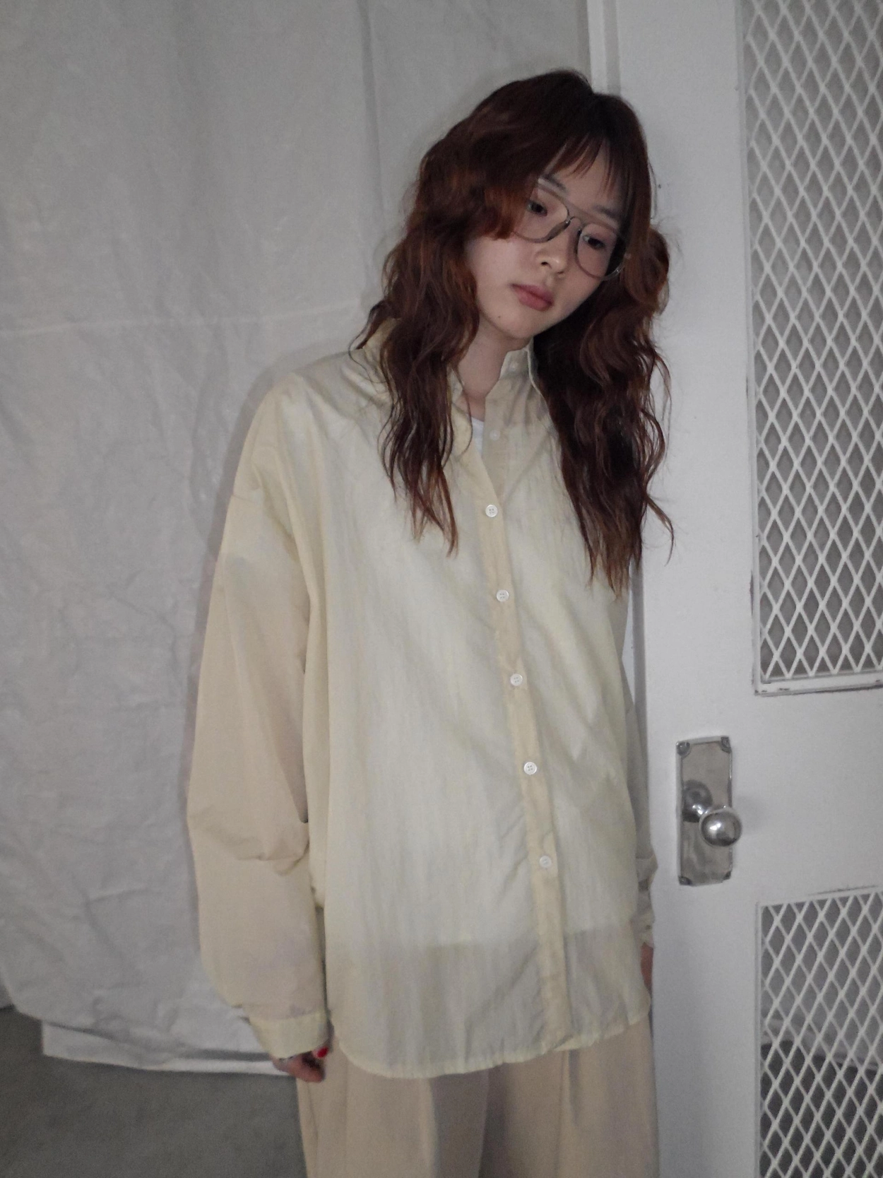 glossy shirt