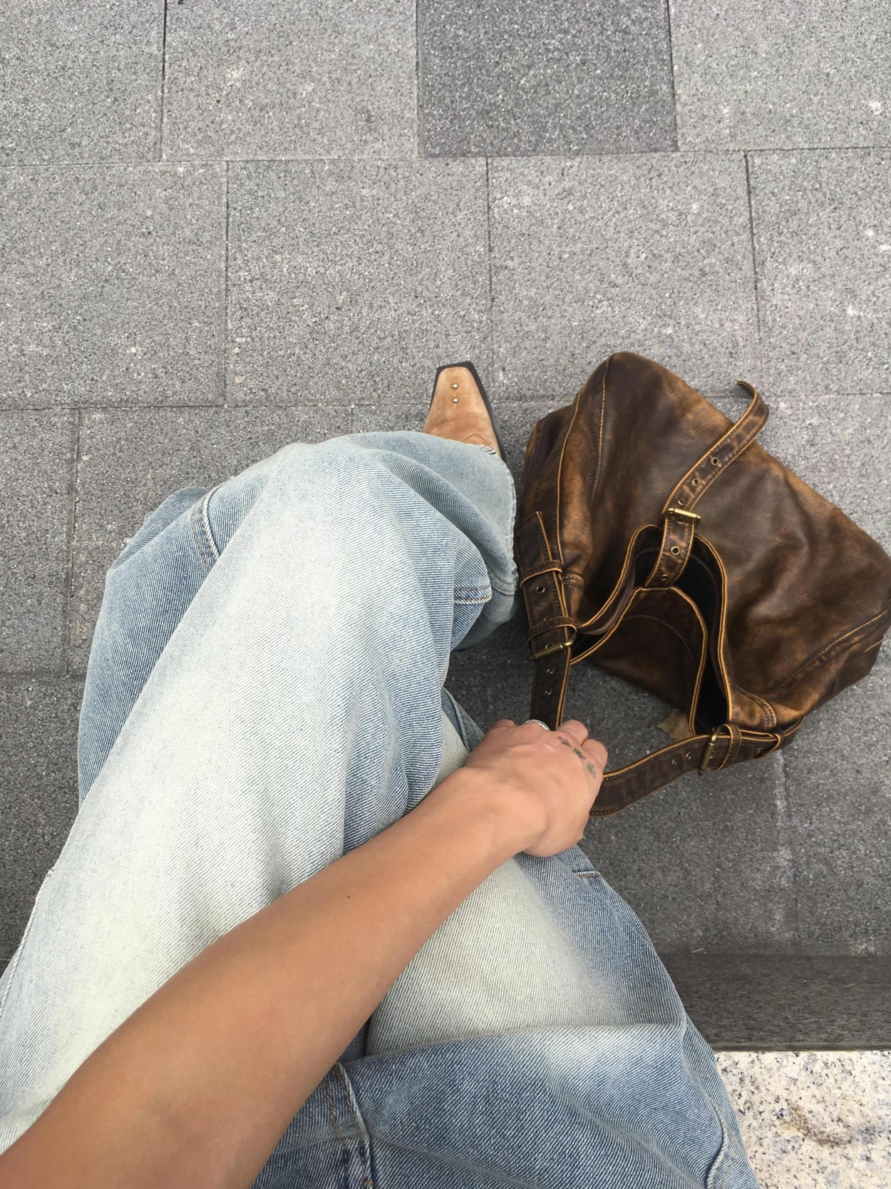 vintage slouch bag