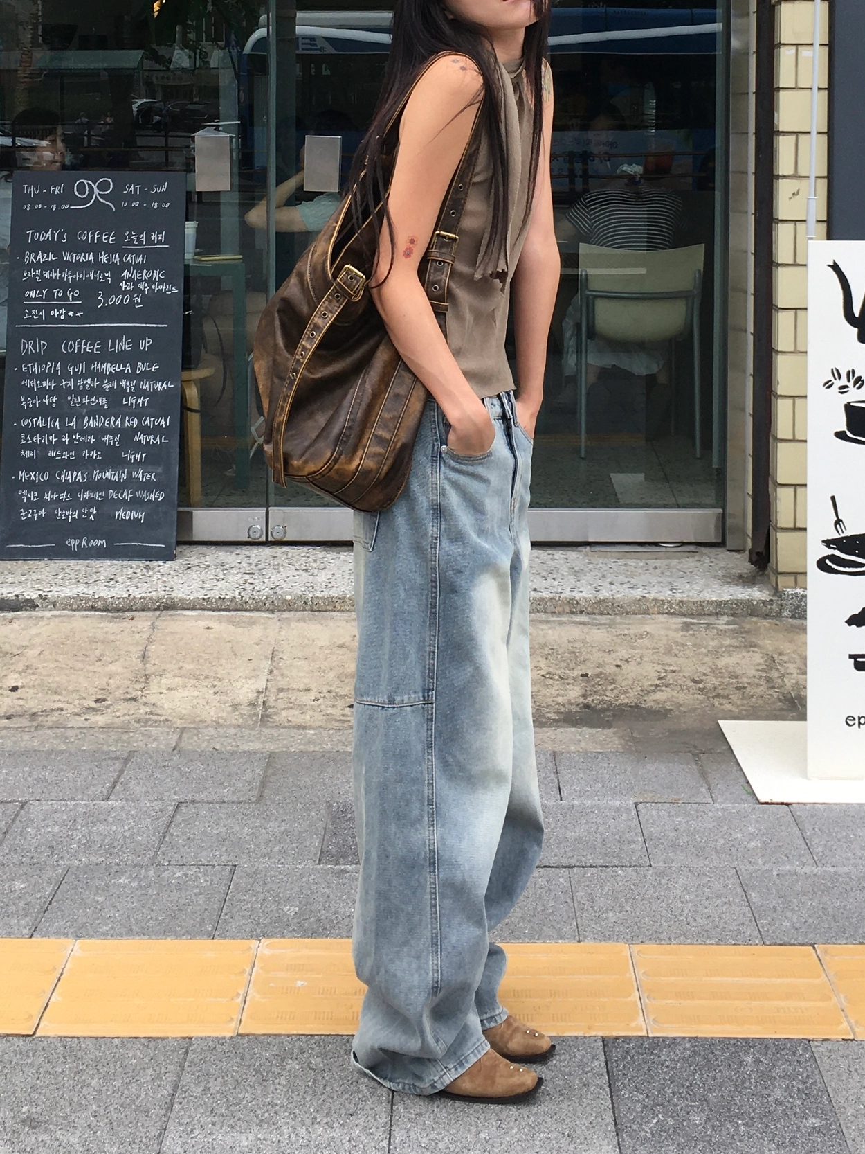vintage slouch bag