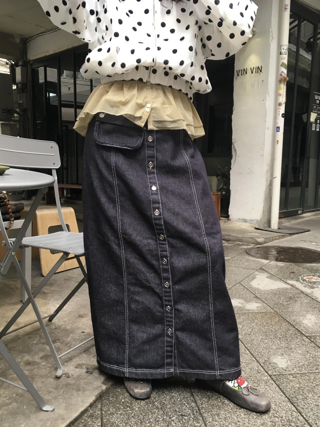 denim skirt