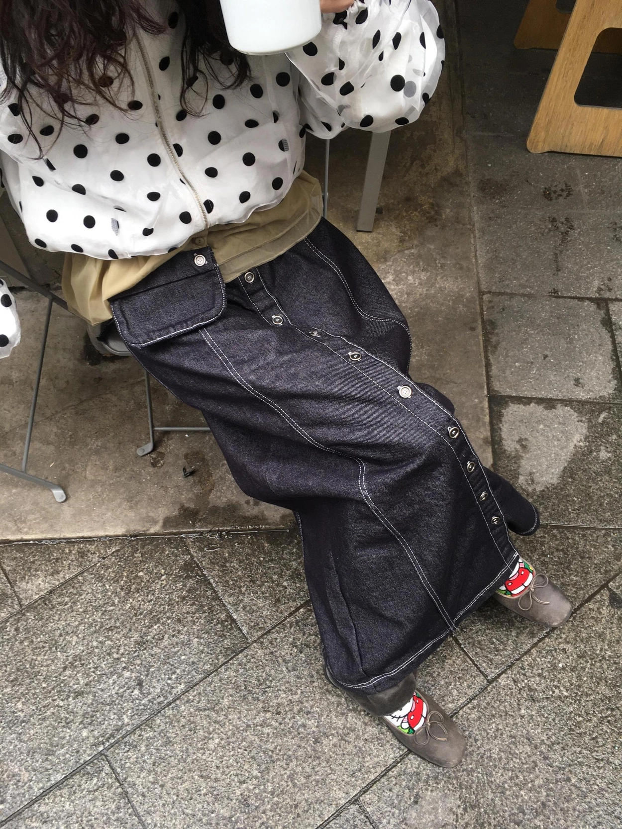 denim skirt