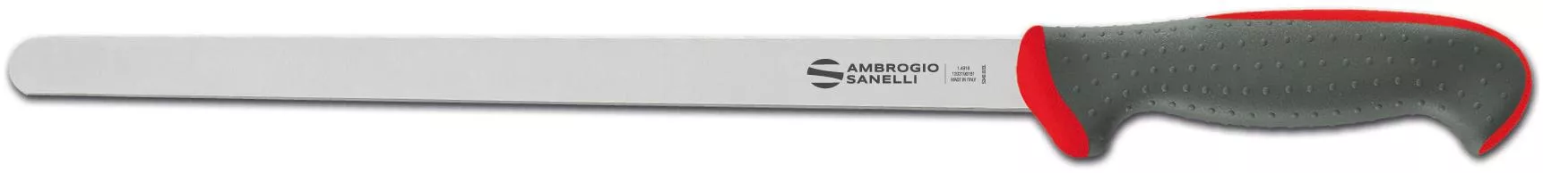 義大利山里尼SANELLI 紅色窄火腿刀28cm