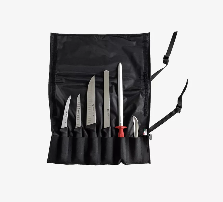 【預購】義大利山里尼SANELLI 專業火腿刀6件組 含刀套