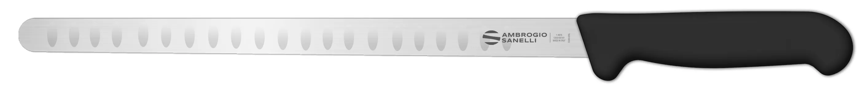 義大利山里尼SANELLI 打凹槽火腿刀32cm