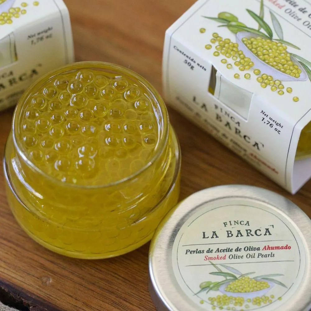 FINCA LA BARCA 煙燻橄欖油（珍珠造型）