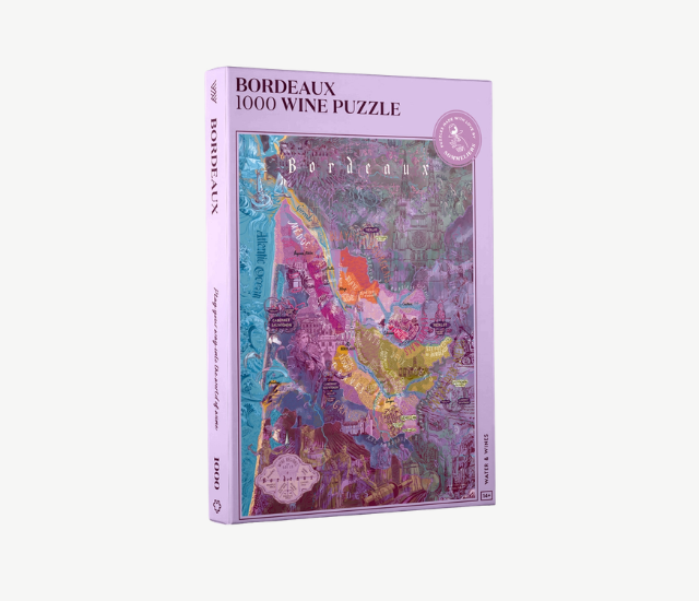 波爾多葡萄酒拼圖 Bordeaux Wine Puzzle／1000片