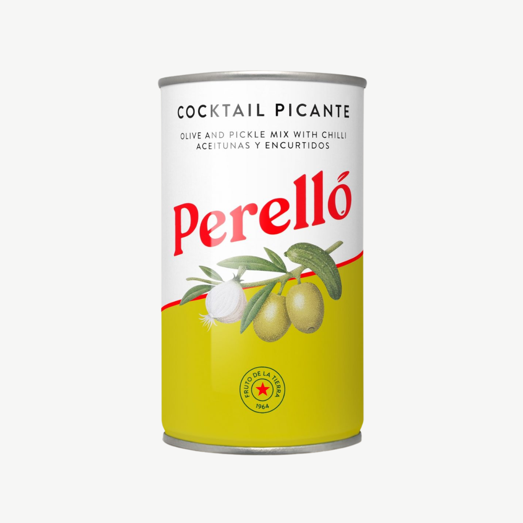 Perelló 雞尾酒綜合橄欖 180g（鐵罐）