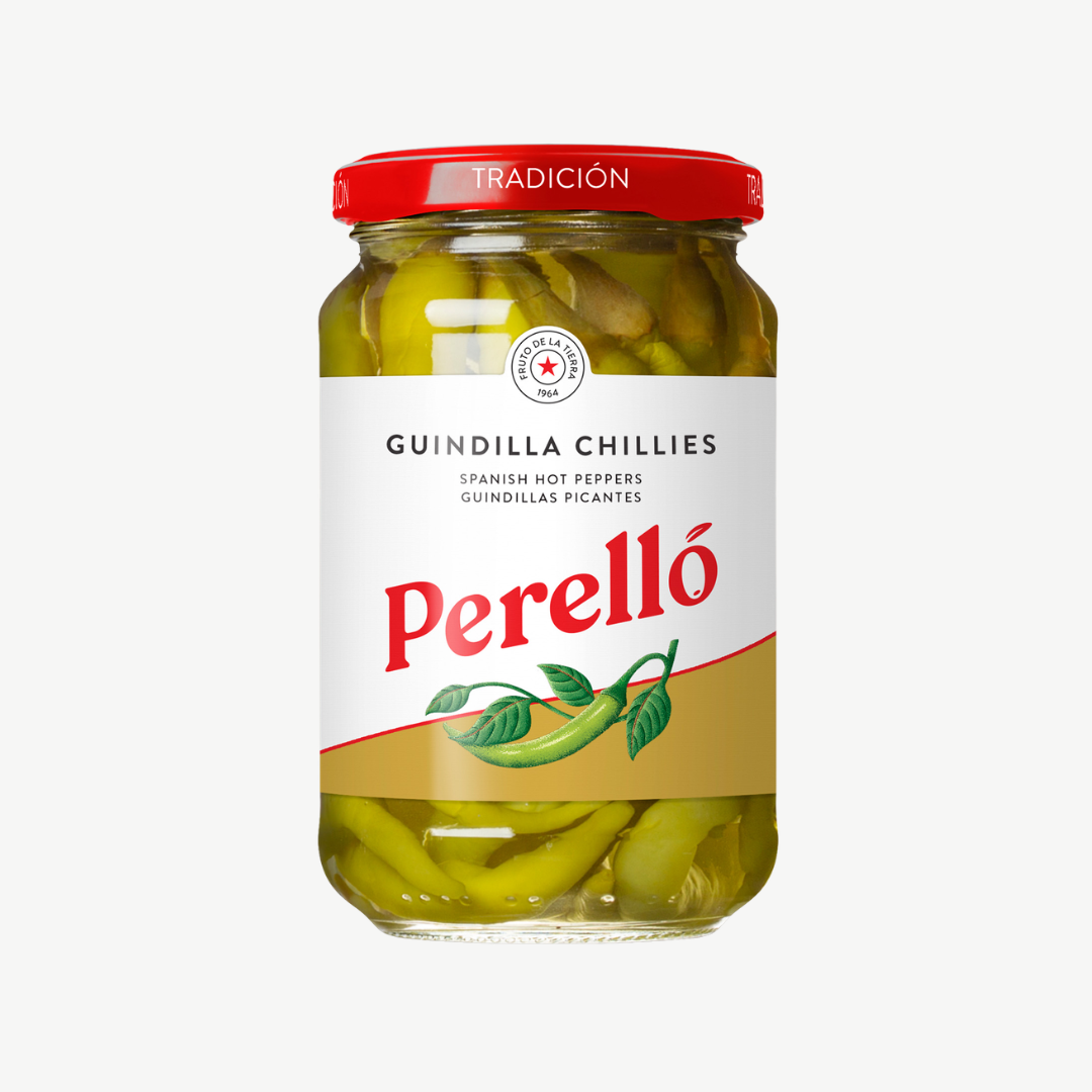 Perelló 醃製綠辣椒 130g