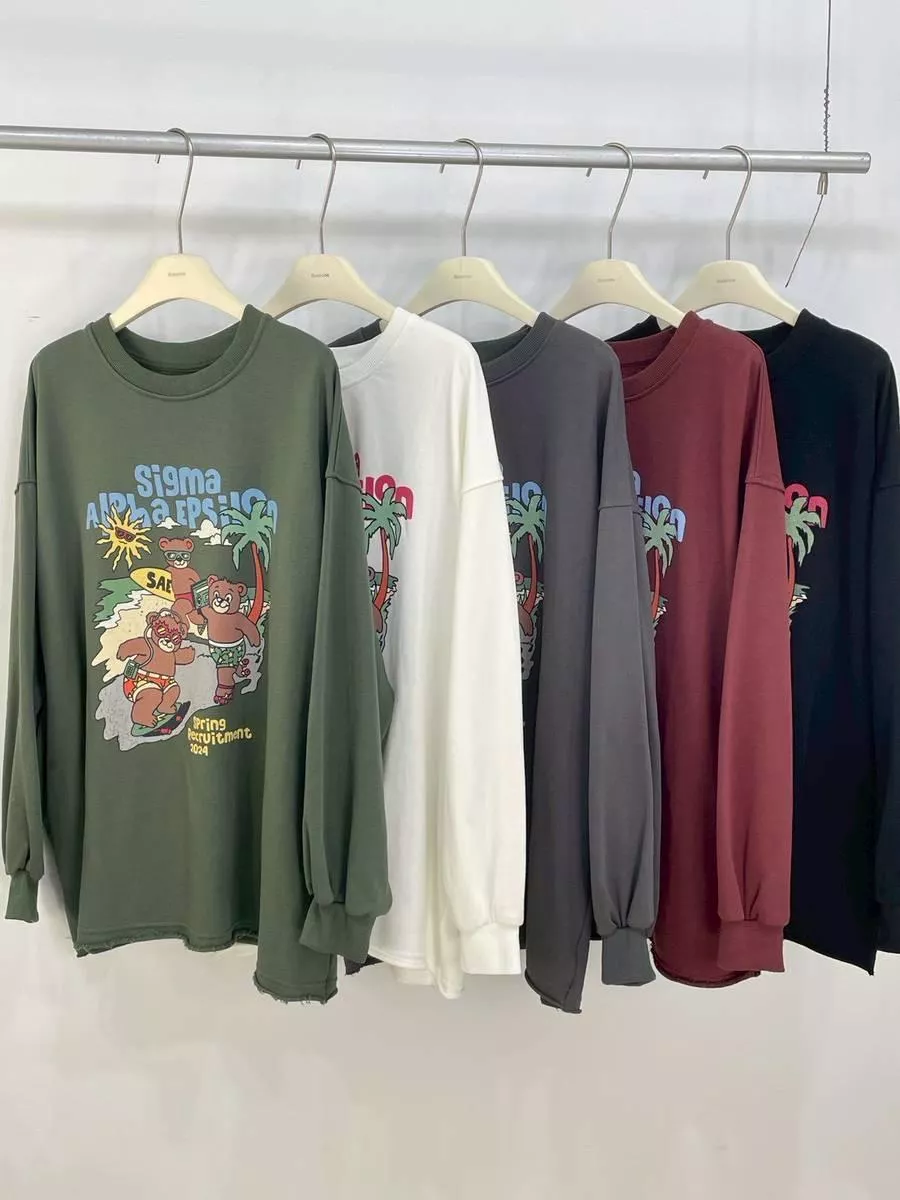 口袋黑熊大學tee