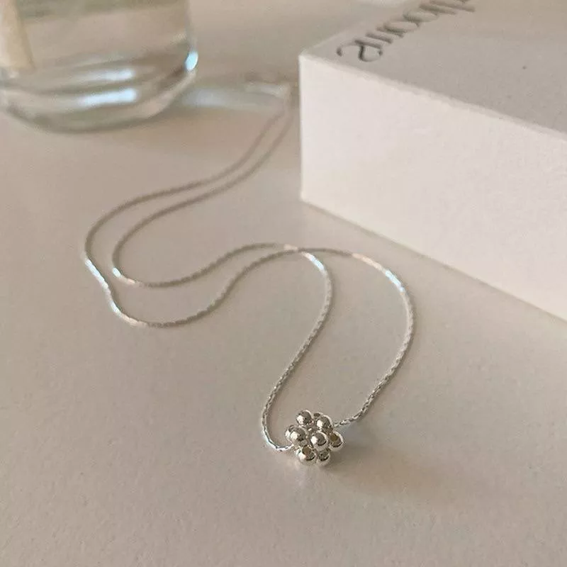 BeigeClothig✤｜𝐌𝐚𝐲.26 𝗔𝗰𝗰𝗲𝘀𝘀𝗼𝗿𝗶𝗲𝘀 自留 簡約小圓珠葡萄串項鍊