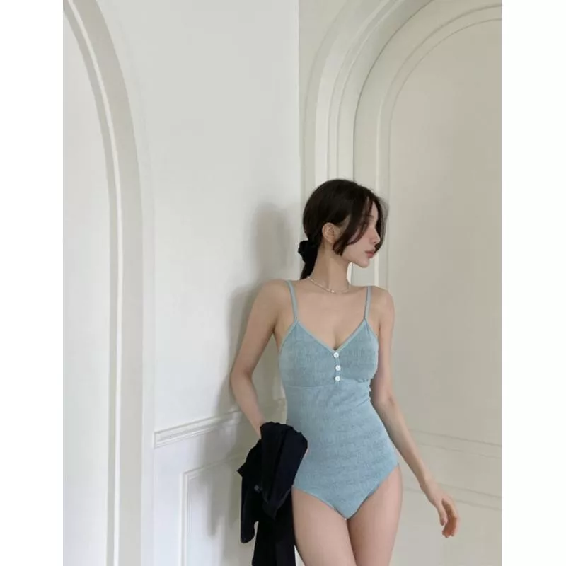 BeigeClothig✤｜𝐒𝐰𝐢𝐦𝐬𝐮𝐢𝐭👙清新甜美連身泳衣 泳裝