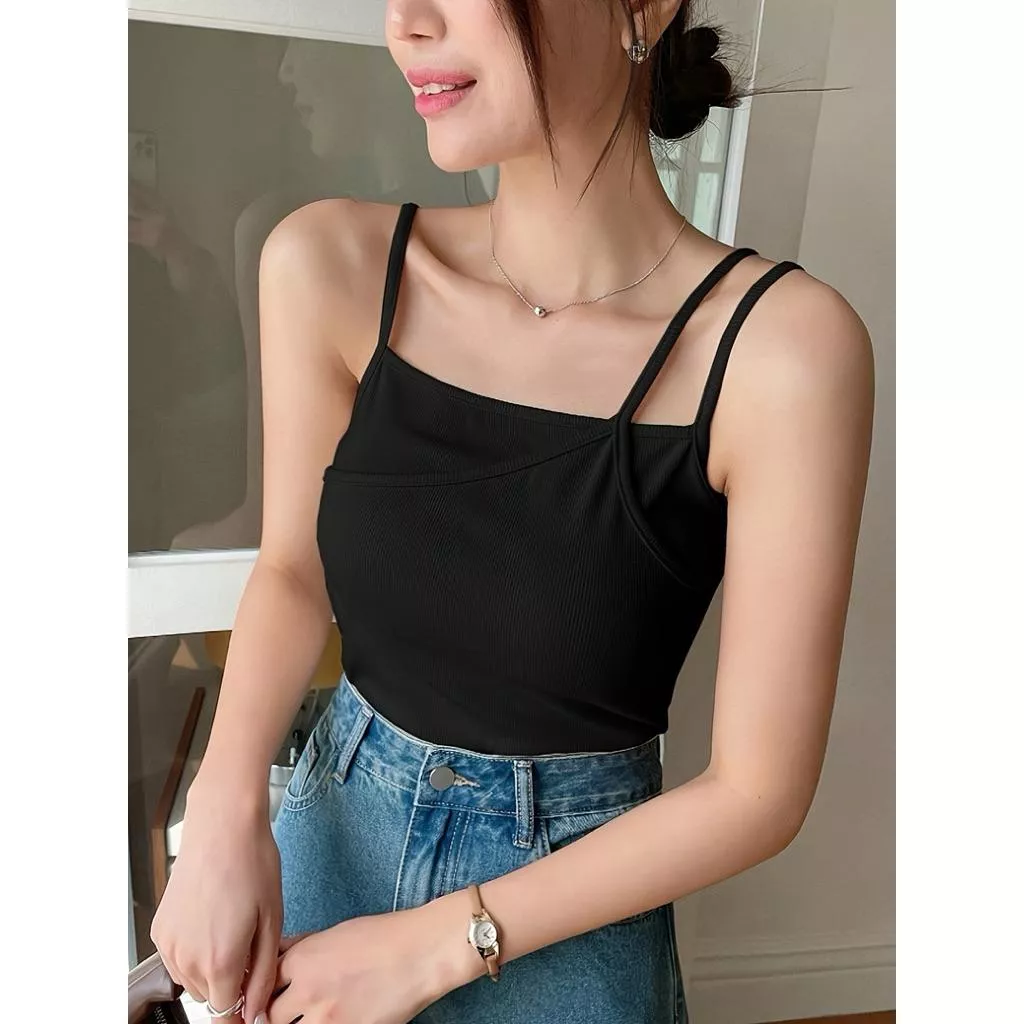 BeigeClothig✤｜𝐉𝐮𝐥𝐲.29 百搭設計感細肩背心