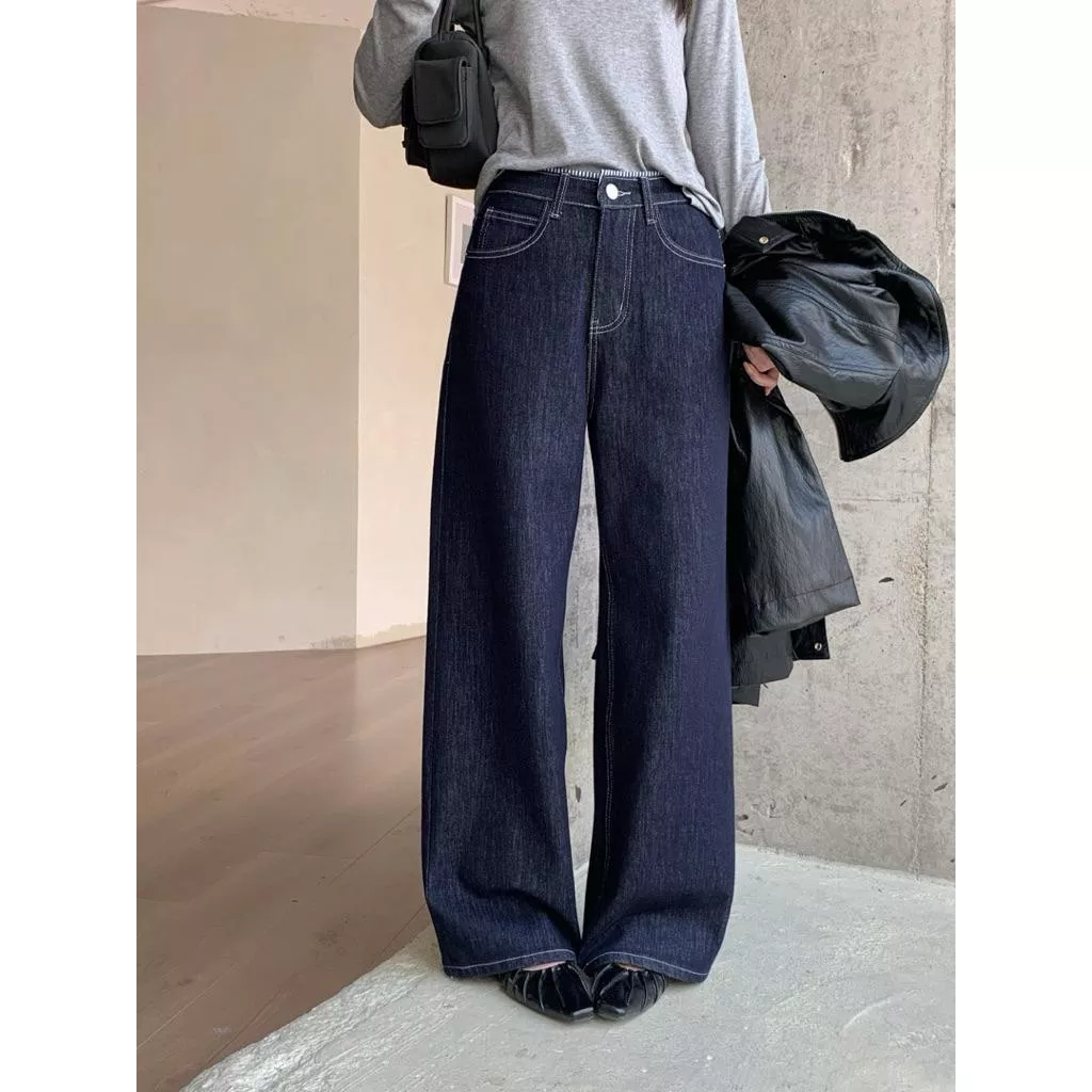 BeigeClothig✤｜𝐍𝐨v.02 彈力必收！四面彈直筒顯瘦牛仔褲