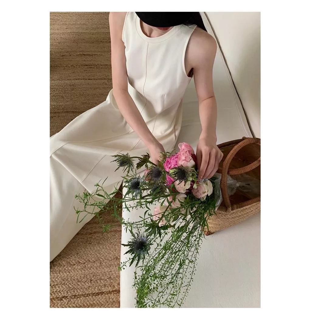 BeigeClothig✤｜𝐃𝐞𝐜.01 唯美必收！氣質唯美削肩連身洋裝