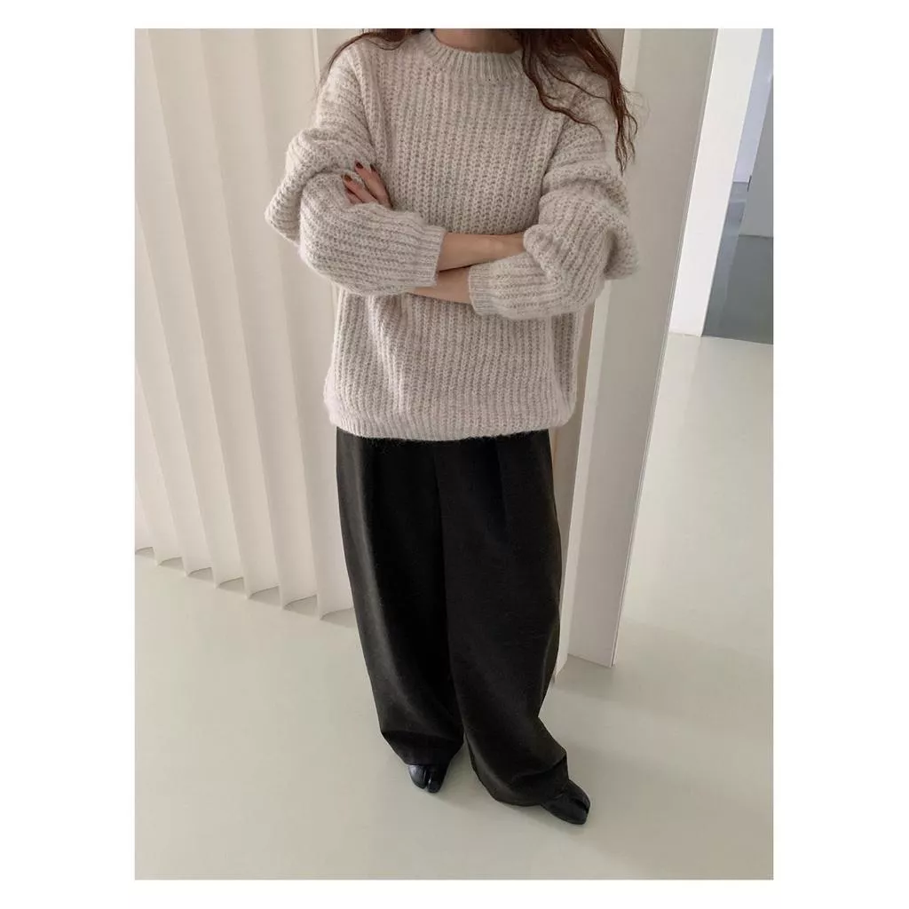 BeigeClothig✤｜𝐃𝐞𝐜.01 舒適慵懶軟糯針織毛衣