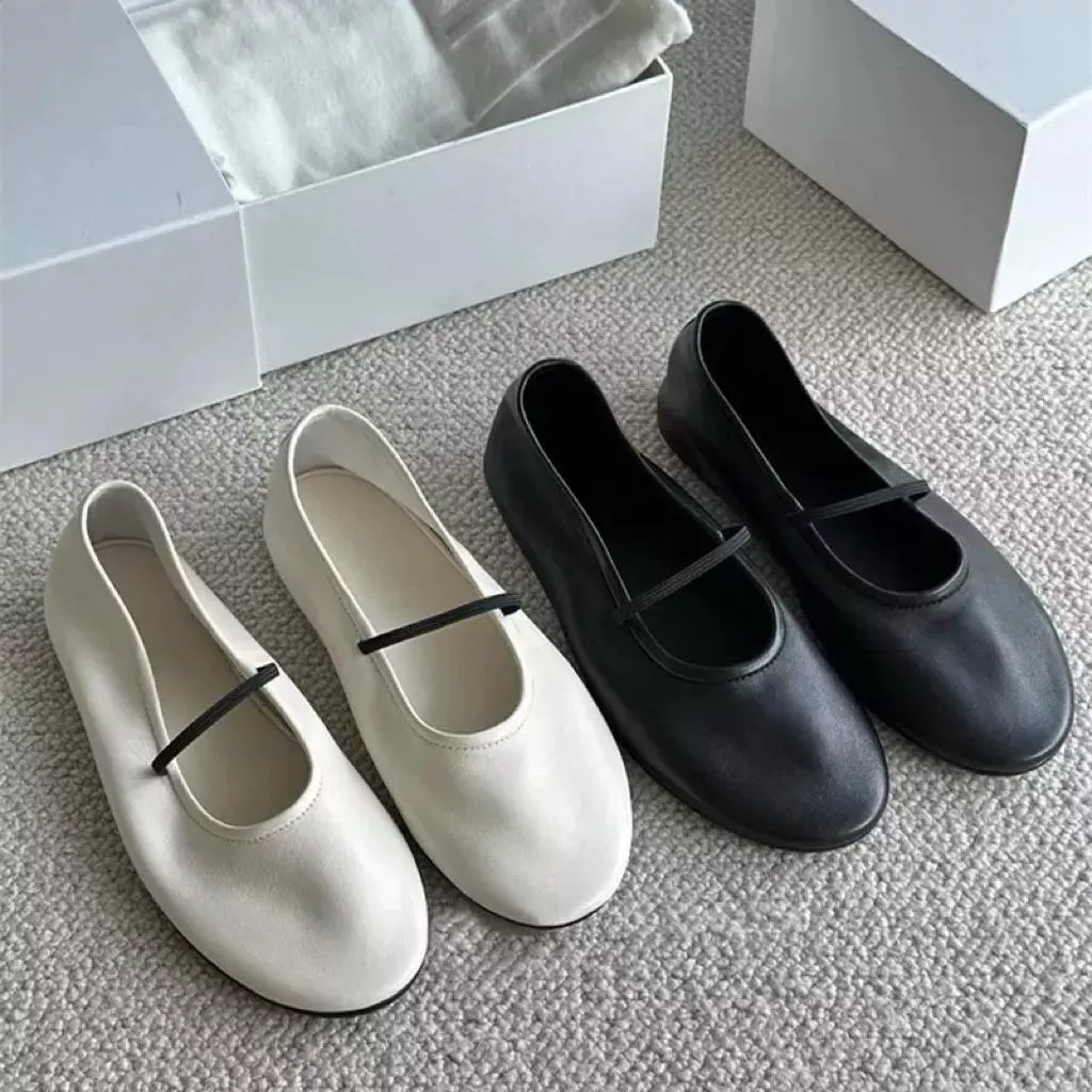 BeigeClothig✤｜𝐌𝐚𝐲.08 真皮！閉眼入！軟質感平底娃娃鞋