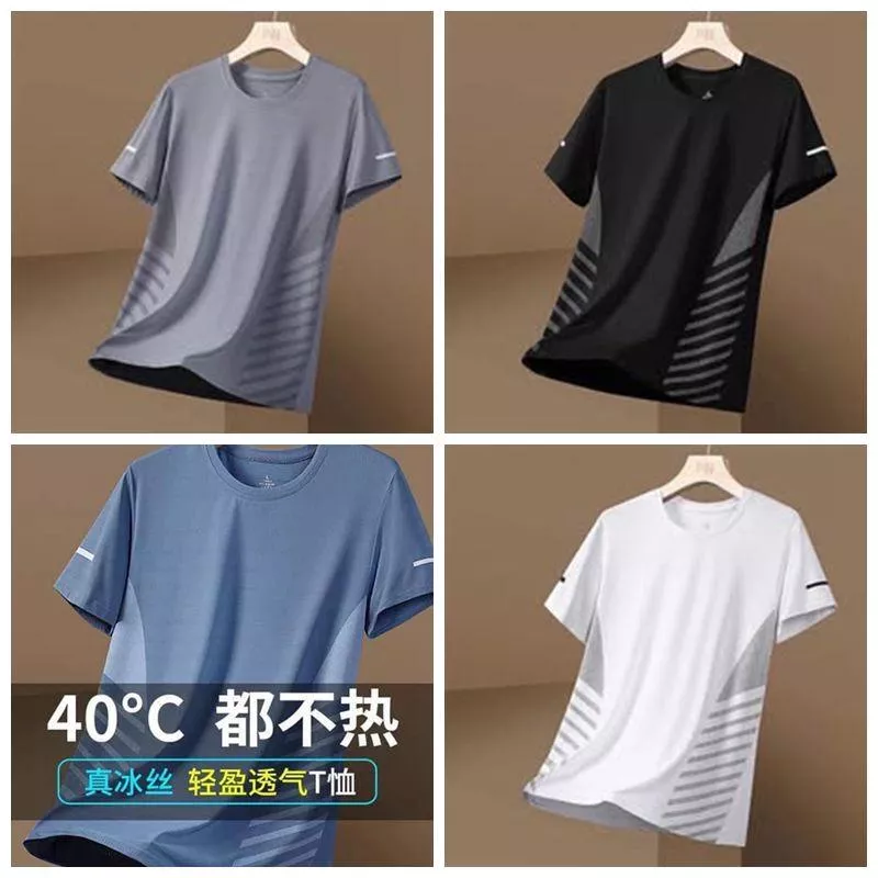 貓姐的網路商店~K5305  男士側條紋速乾上衣~4種顏色~M-5XL~一件300元~預購款