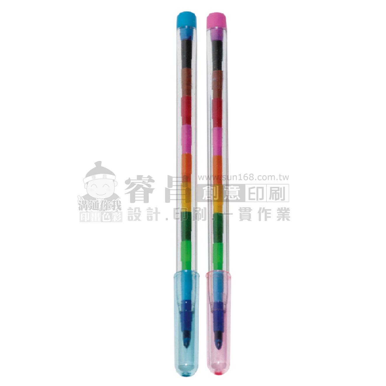 10節彩虹筆-廣告筆/客製化【睿昌印刷】