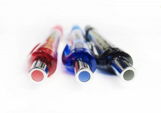 透明筆桿中油筆-廣告筆/客製化【睿昌印刷】