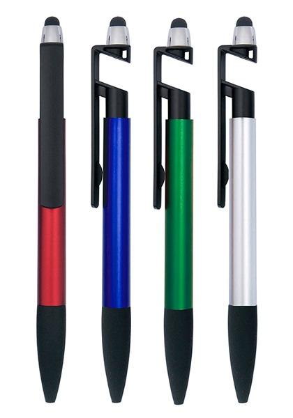 手機座按壓原子筆-廣告筆/客製化【睿昌印刷】