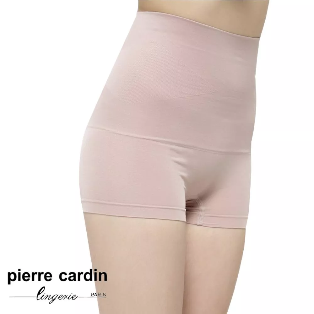 【pierre cardin 皮爾卡登】超高腰無痕包臀修飾女四角內褲MR772