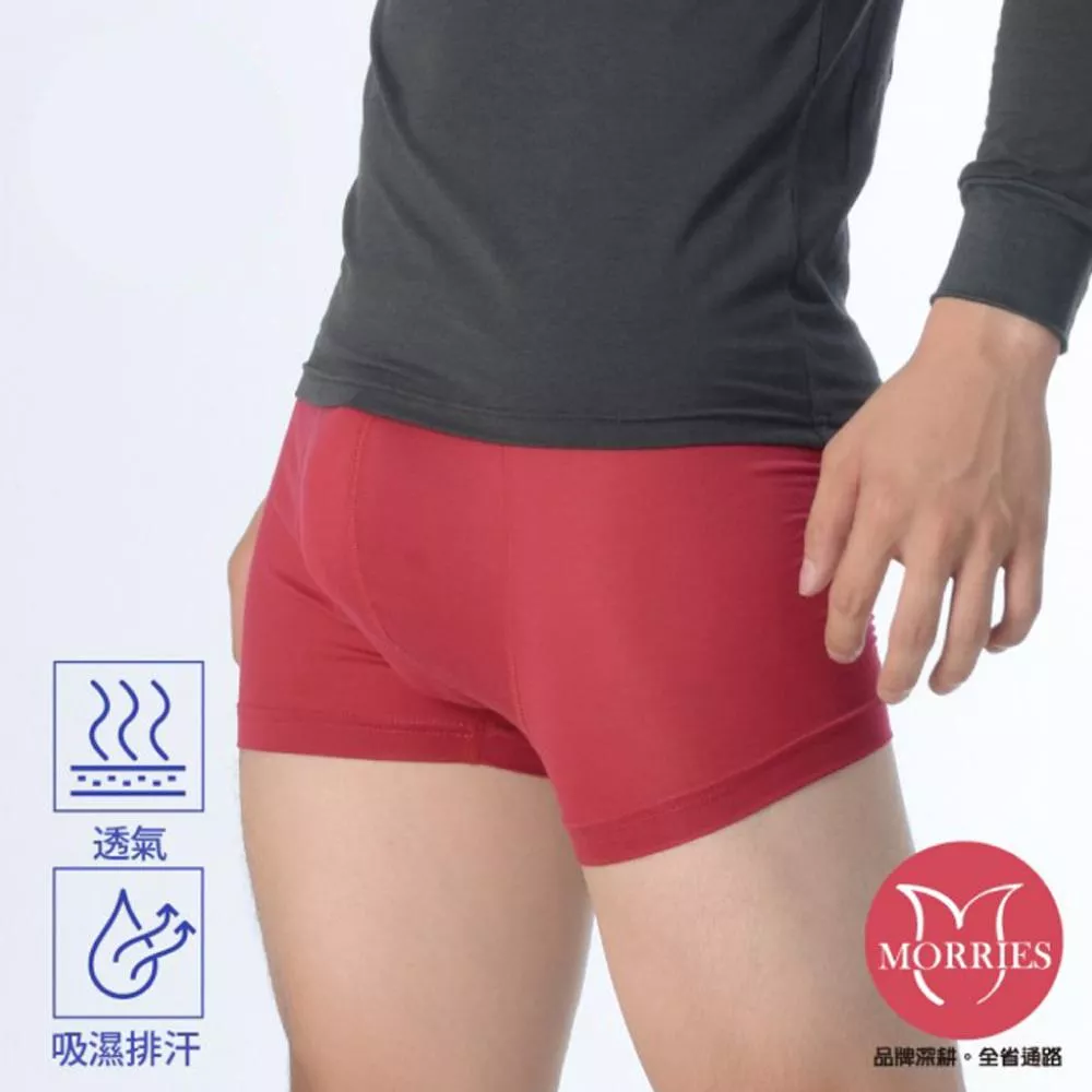 MORRIES 奈米竹炭紗/新潮立體男四角褲(台灣製)MR753C