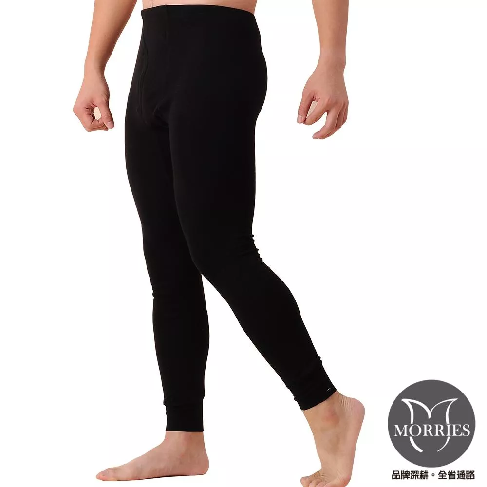 【MORRIES 莫利仕】男輕磨毛保暖長褲/深海魚油透氣發熱紗MR781(適敏感肌/只穿高檔材必買)