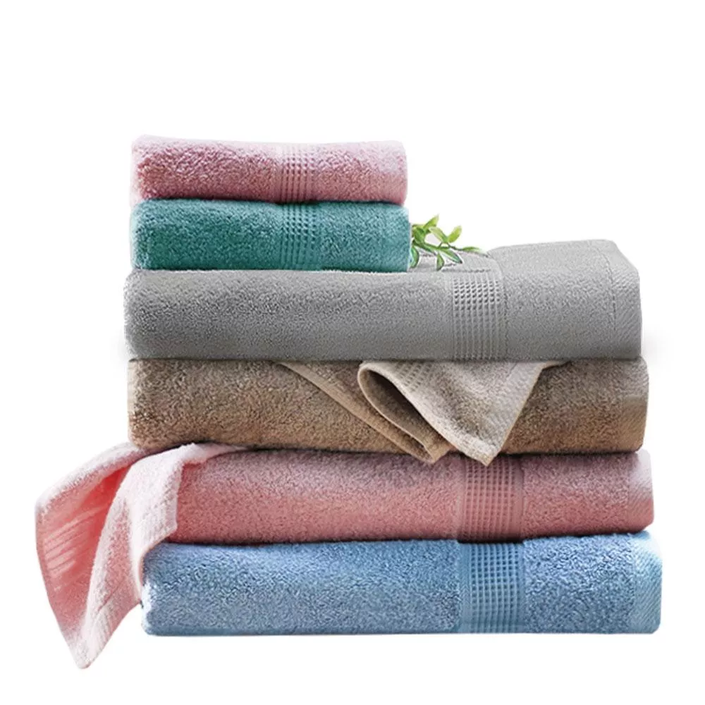 【MORRIES】純棉精織揉捻莫蘭迪歐風浴巾M7446