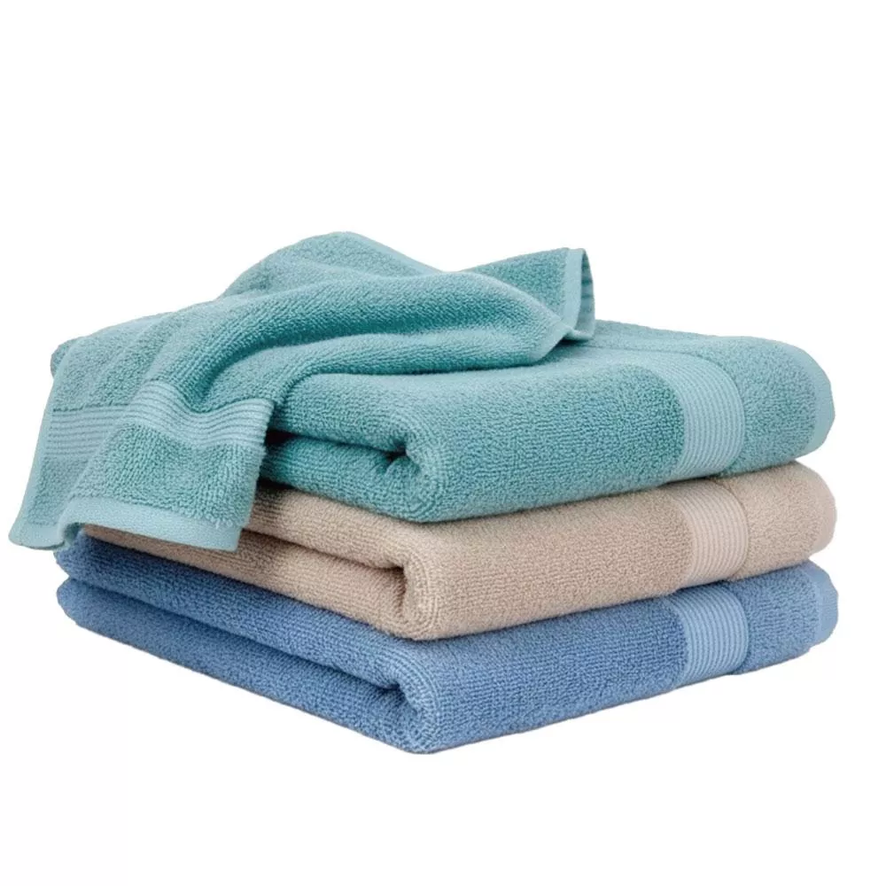 【MORRIES】純棉精織揉捻莫蘭迪歐風浴巾M7446