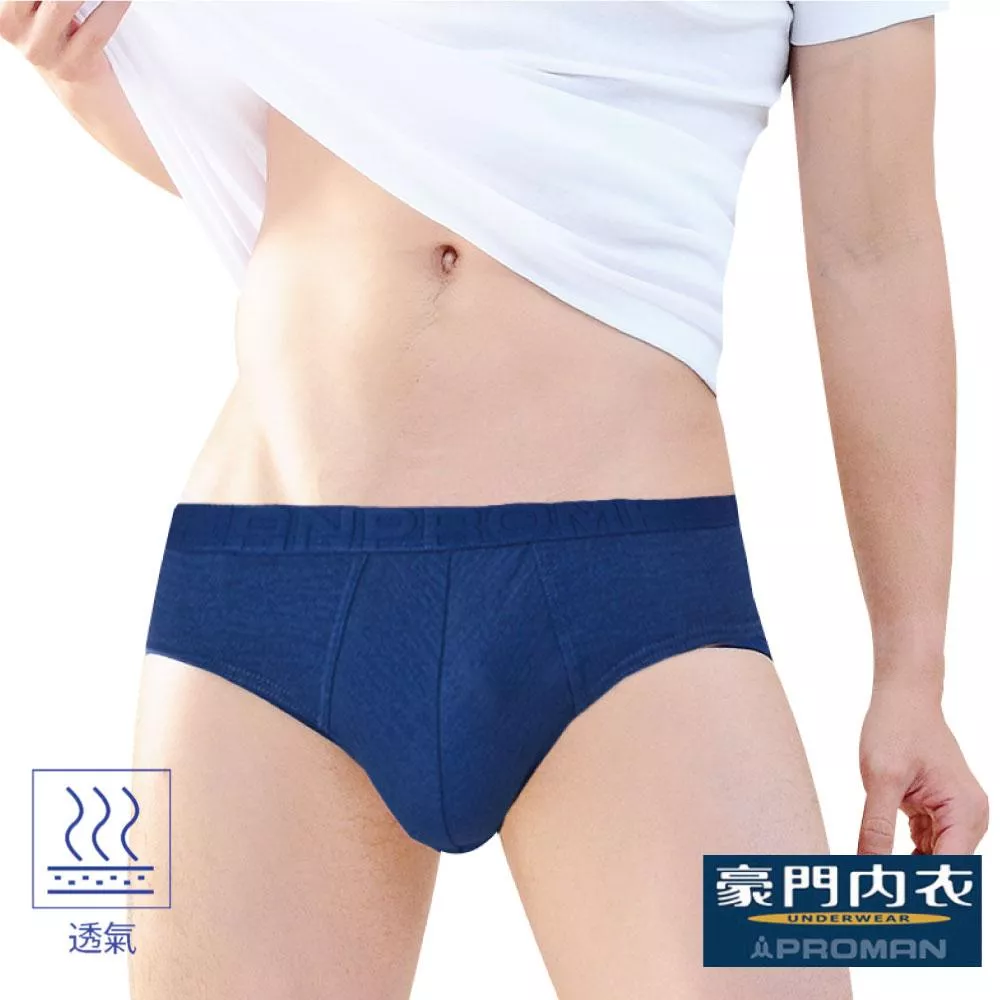 【PROMAN 豪門】氣網速乾彈性透氣男三角ME120(男內褲/保證原廠/男透氣內褲)