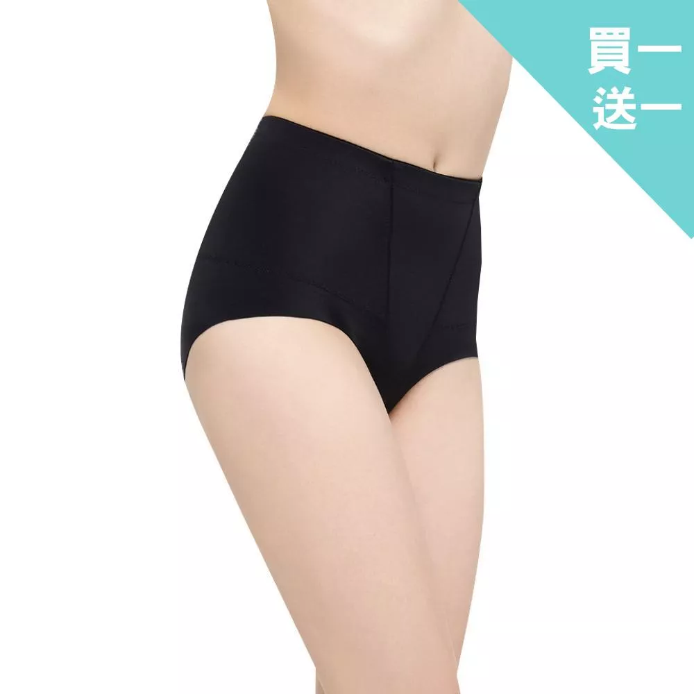 【皮爾卡登】買一送一 中高腰透氣無痕女三角修飾內褲511-098【特賣款】