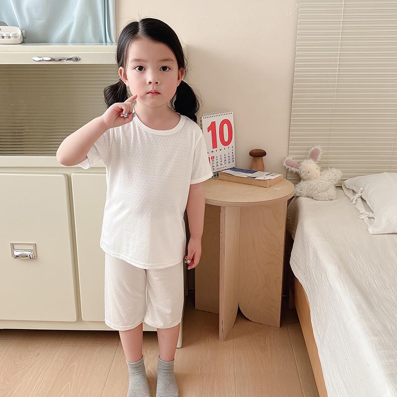 〔90-140〕特價！男女童純棉透氣孔舒適居家套裝