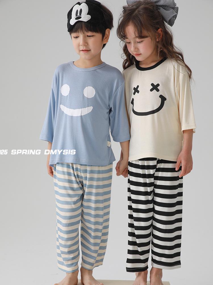 〔100-150〕雲朵般軟彈。莫代爾七分居家服套裝