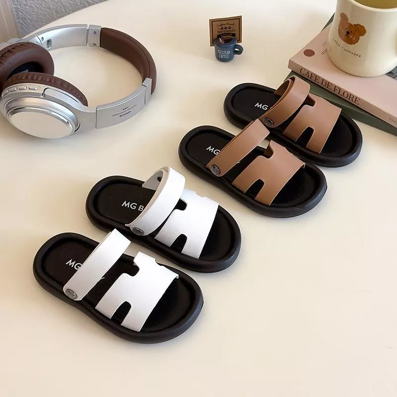 H潮童輕奢休閒涼鞋