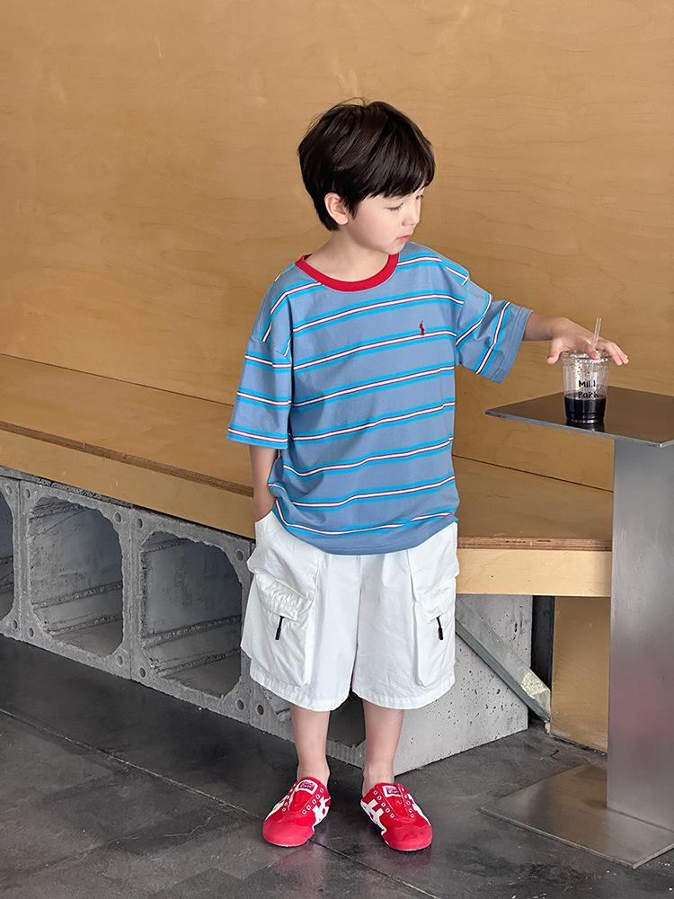 〔90-160〕酷帥斜紋棉大口袋工裝短褲