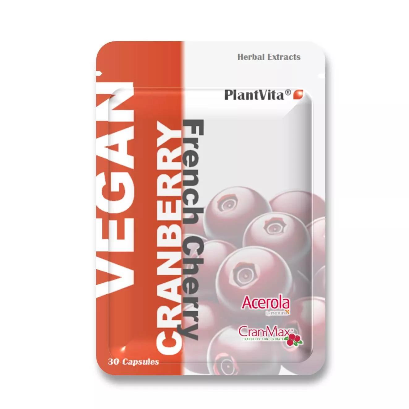 【私密守護】PlantVita®34倍濃縮蔓越莓櫻桃C