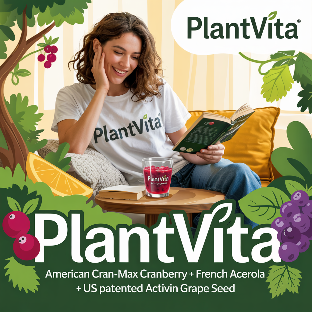 【私密守護】PlantVita®34倍濃縮蔓越莓櫻桃C