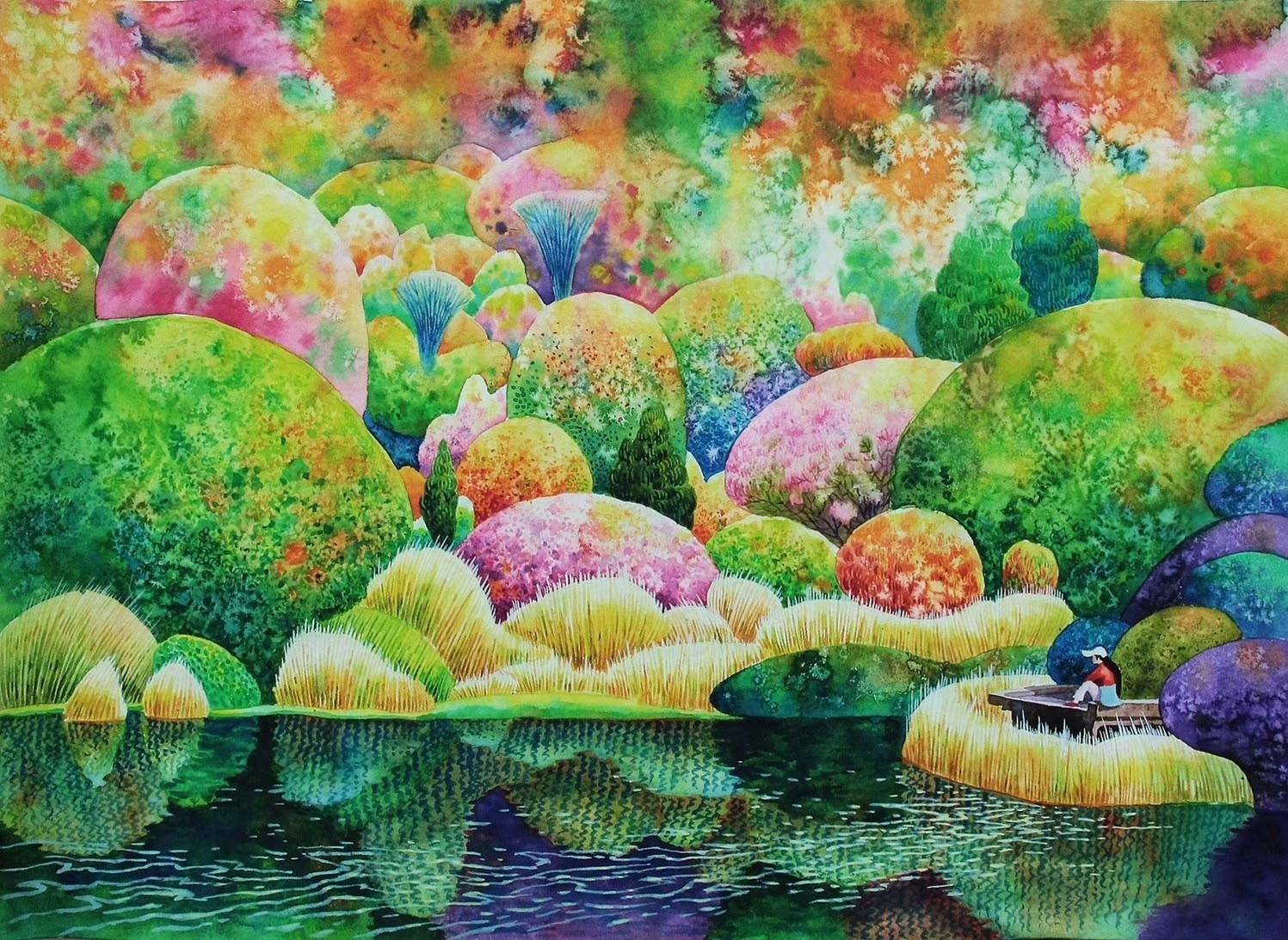何清欽 獨享春天