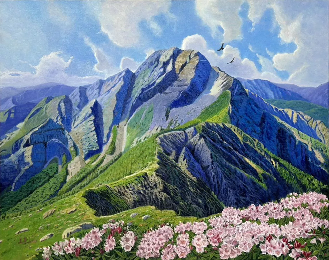 林美蕙 玉山仲夏 林美蕙 玉山仲夏