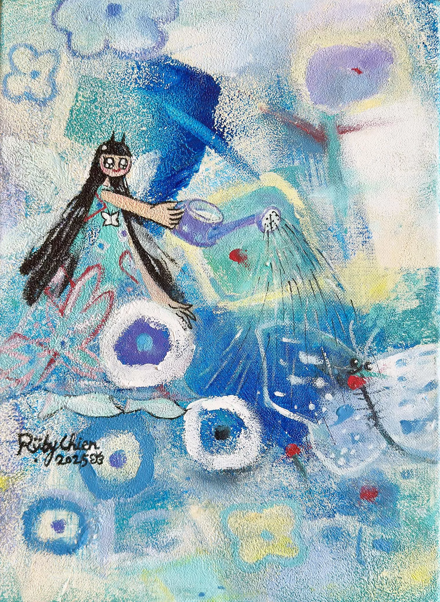 簡名袖 花浮蝶 簡名袖 花浮蝶