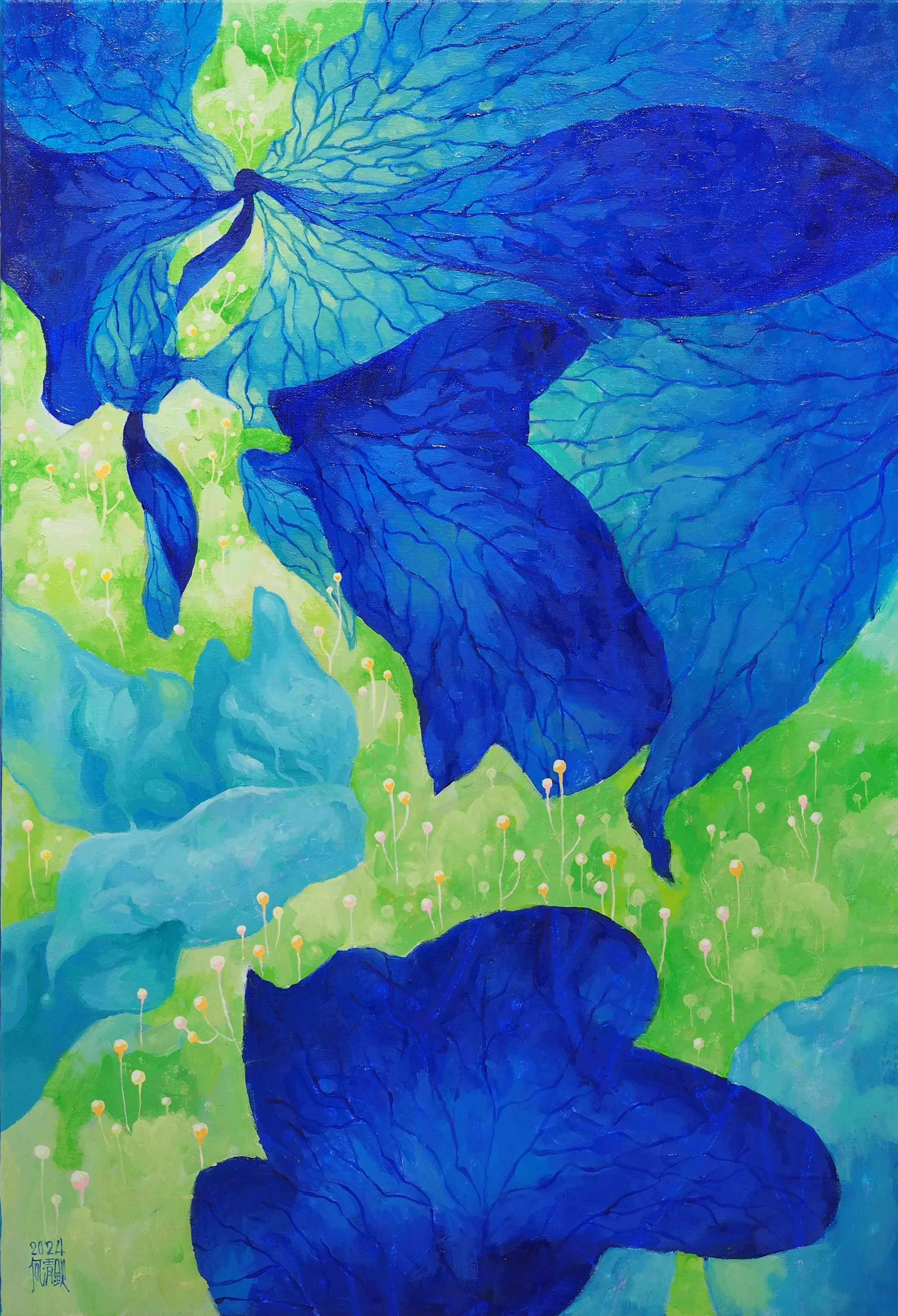 何清欽 空靈花浮 何清欽 空靈花浮