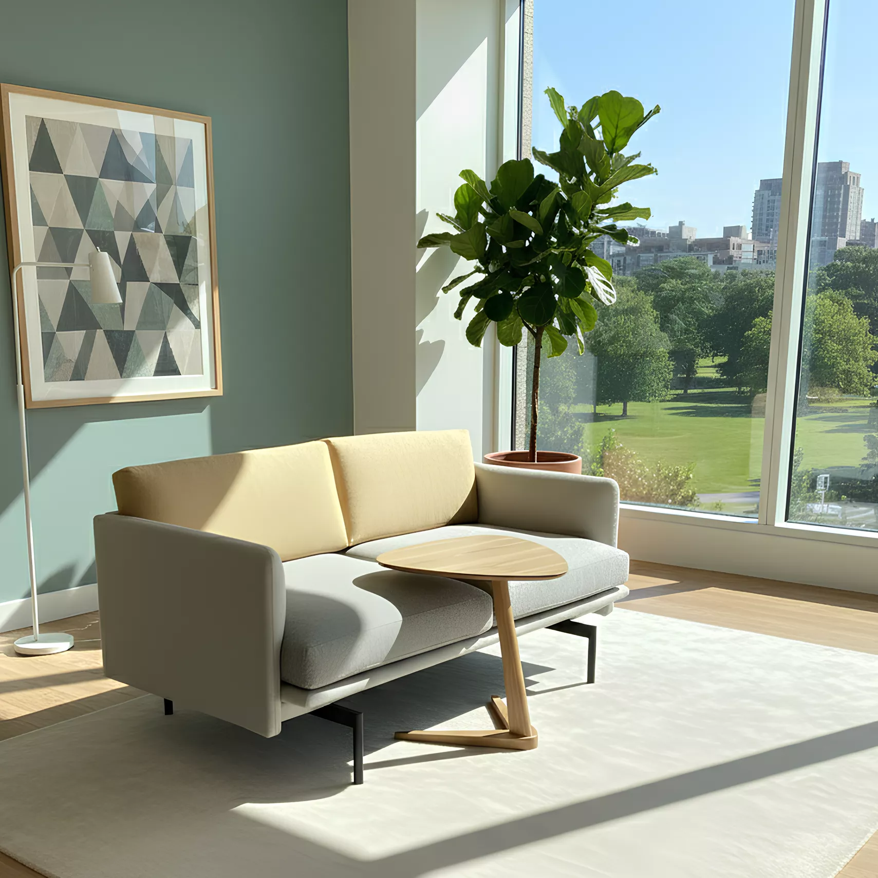 沐光晨曦．商務洽談沙發