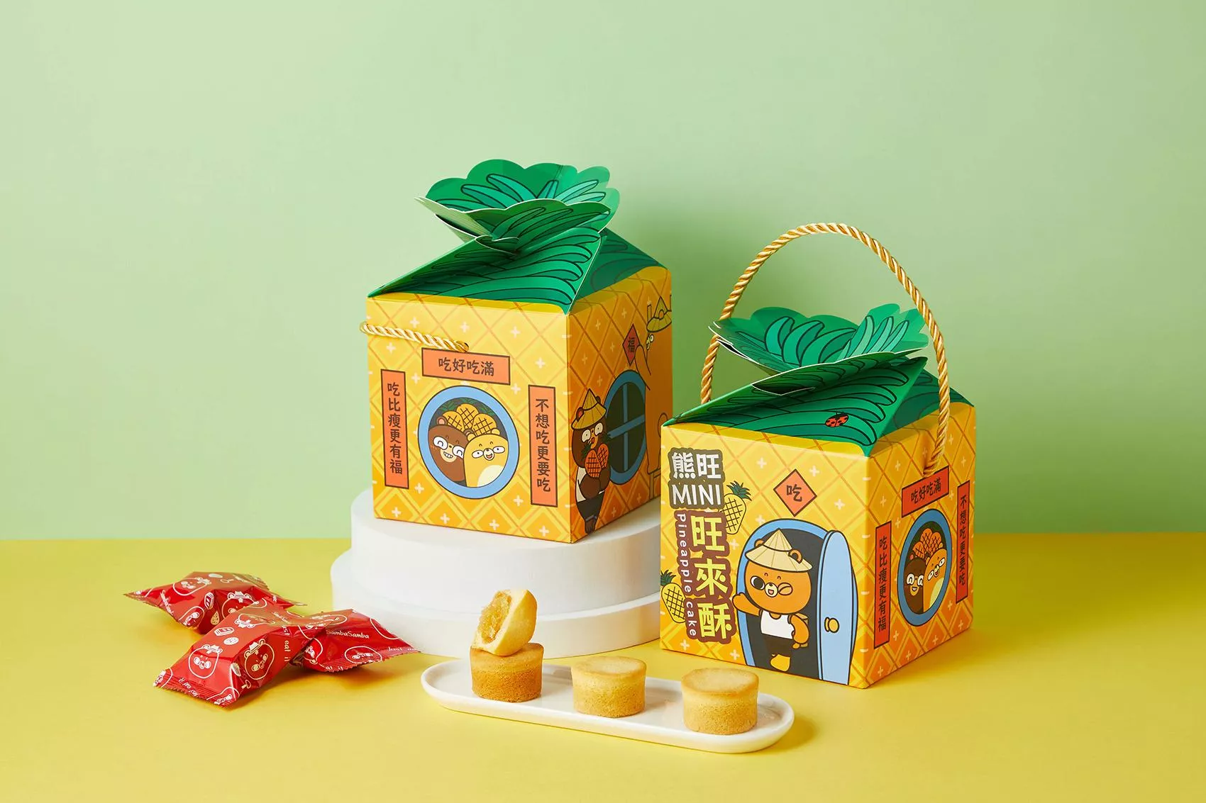 熊旺MINI旺來酥-(16盒)大宗獻禮組95折(含運)