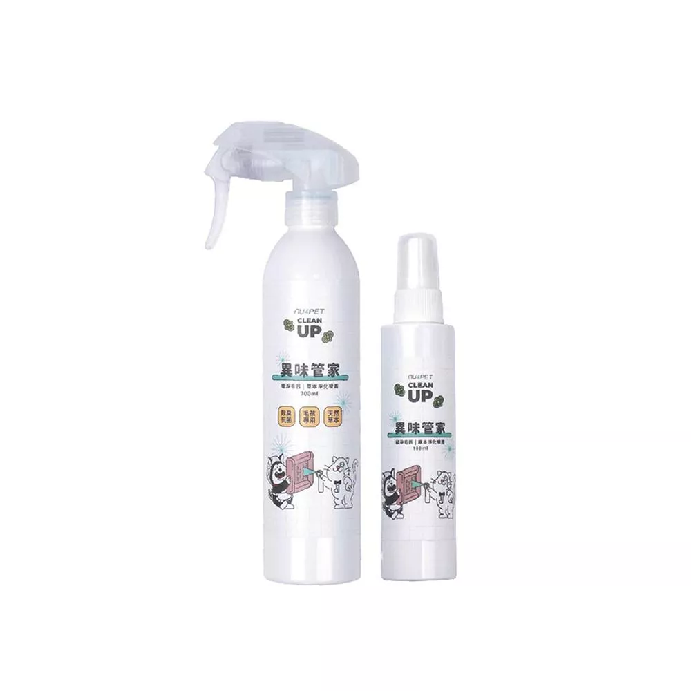 植淨毛孩異味管家草本淨化噴霧 100ml&300ml #陪心寵糧 #除臭噴霧 #寵物除臭 #貓砂除臭