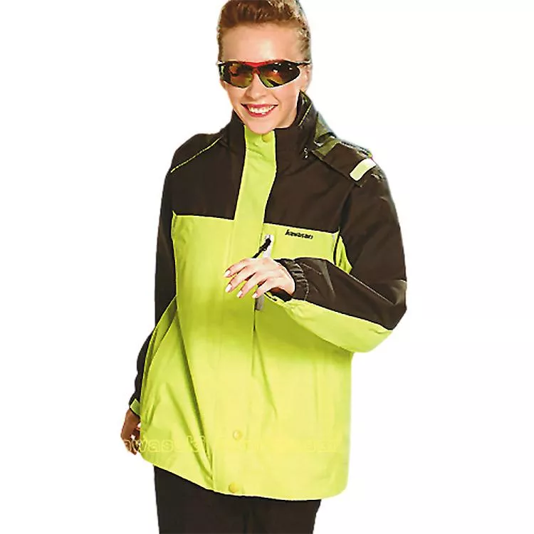 【日本Kawasaki】女版休閒功能性二件式網裡外套-淺黃灰#KW257A