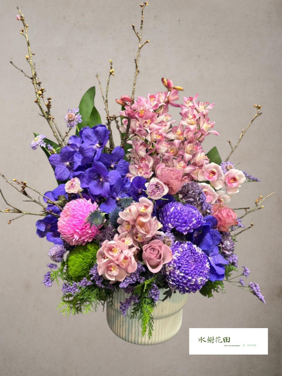 芙華靜語-盆花花禮(中型)