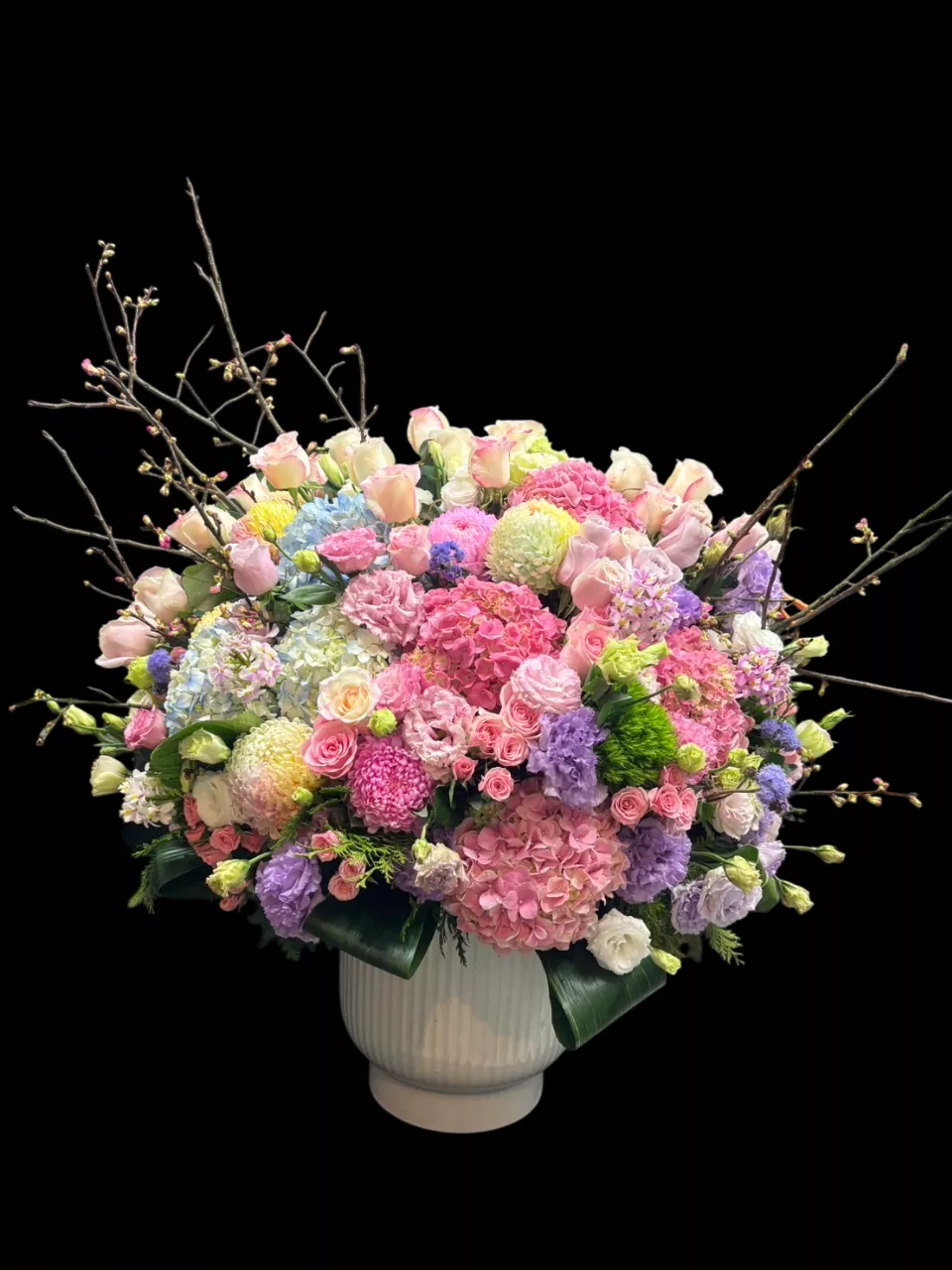 大型盆花《春宴花曦》