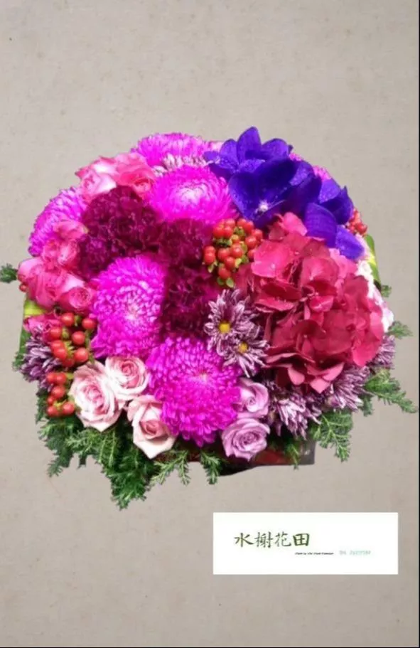 特殊花禮《盛艷紫醉》