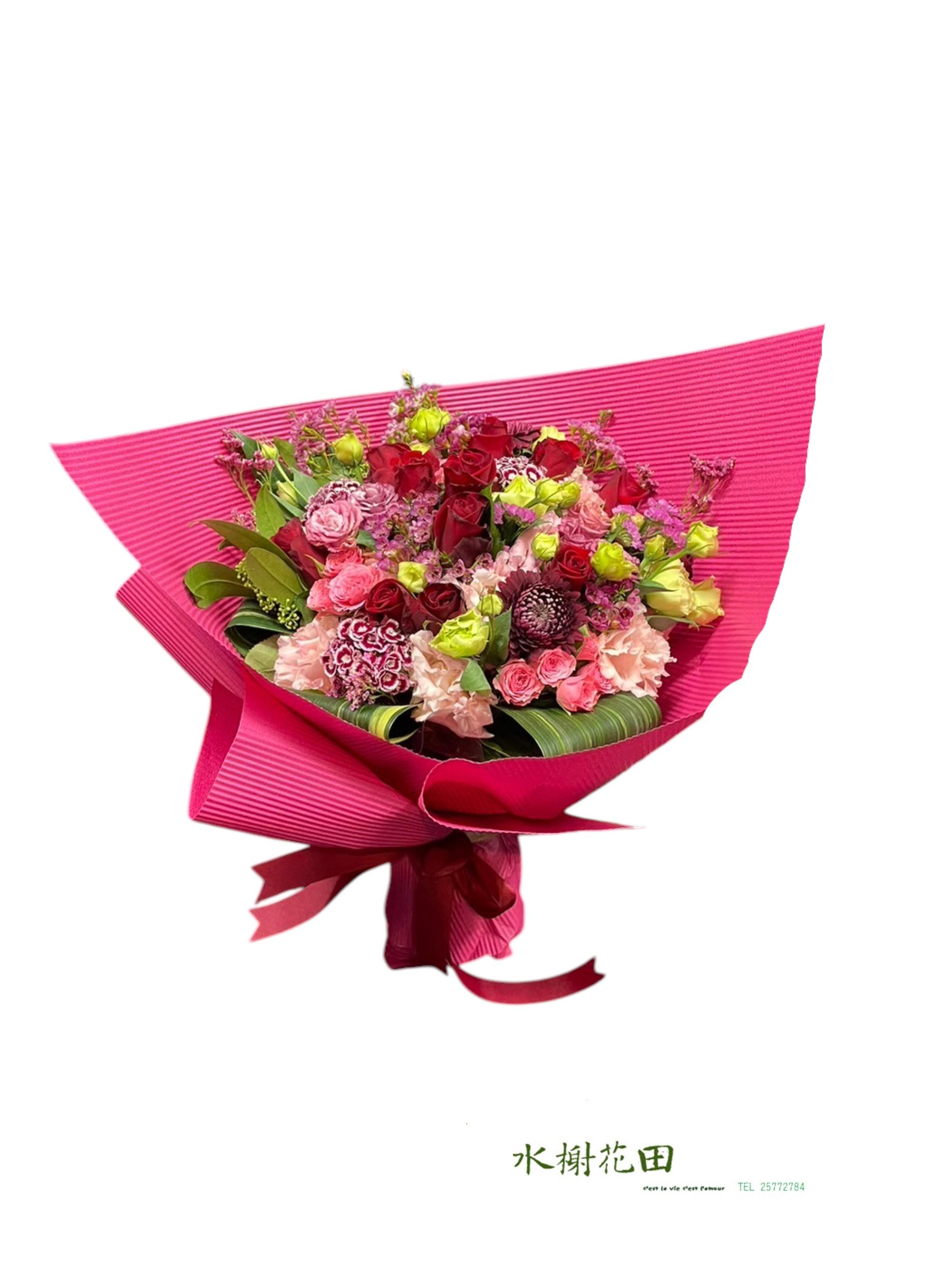祝壽感恩｜經典紅玫瑰．紅紫帝王奢華
